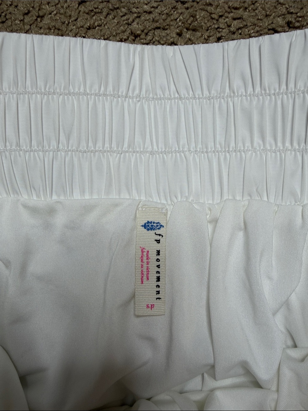 FREE PEOPLE RUFFLE SHORTS - Picture 2 of 2